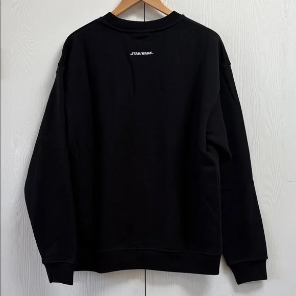 NWT Kith For Star Wars Solo And Chewie Serif Crewneck 'Black' - Picture 3 of 10